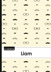 Le carnet de Liam - Lignes, 96p, A5 - Moustache Hispter