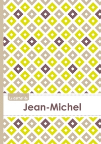 Le carnet de Jean-Michel - Lignes, 96p, A5 - Carré Poussin Gris Taupe
