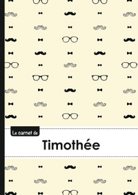 Le carnet de Timothée - Lignes, 96p, A5 - Moustache Hispter