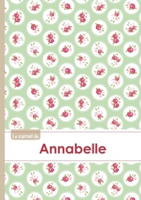 Le carnet d'Annabelle - Lignes, 96p, A5 - Roses Tea time