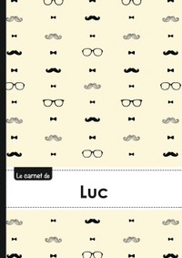 Le carnet de Luc - Lignes, 96p, A5 - Moustache Hispter