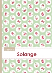 CARNET SOLANGE LIGNES,96P,A5 ROSESTEATIME