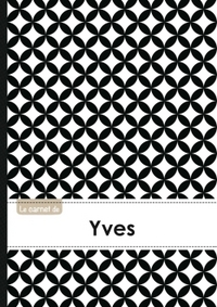 CARNET YVES LIGNES,96P,A5 RONDSNOIRETBLANC