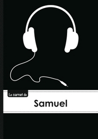CARNET SAMUEL LIGNES,96P,A5 CASQUEAUDIO
