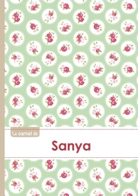 CARNET SANYA LIGNES,96P,A5 ROSESTEATIME