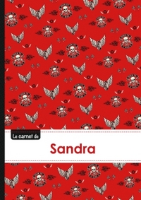 CARNET SANDRA LIGNES,96P,A5 BIKERS