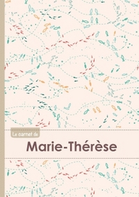 CARNET MARIE THERESE LIGNES,96P,A5 POISSONS