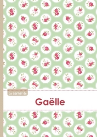 Le carnet de Gaëlle - Lignes, 96p, A5 - Roses Tea time