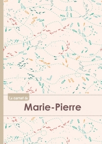 CARNET MARIE PIERRE LIGNES,96P,A5 POISSONS