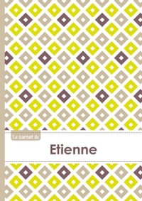 Le carnet d'Etienne - Lignes, 96p, A5 - Carré Poussin Gris Taupe