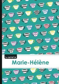 CARNET MARIE HELENE LIGNES,96P,A5 COFFEECUPS
