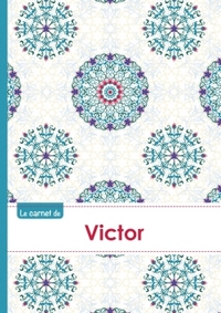 CARNET VICTOR LIGNES,96P,A5 ROSACESORIENTALES
