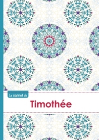 Le carnet de Timothée - Lignes, 96p, A5 - Rosaces Orientales
