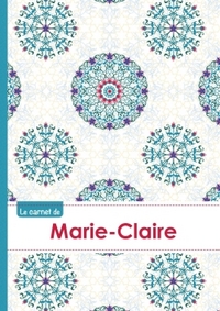 Le carnet de Marie-Claire - Lignes, 96p, A5 - Rosaces Orientales