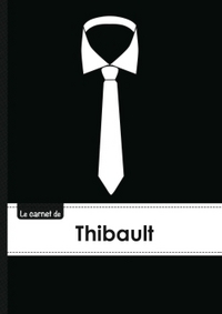 CARNET THIBAULT LIGNES,96P,A5 CRAVATE