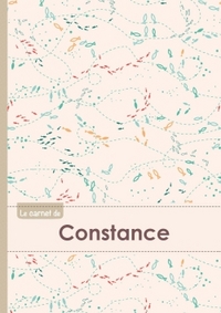 Le carnet de Constance - Lignes, 96p, A5 - Poissons