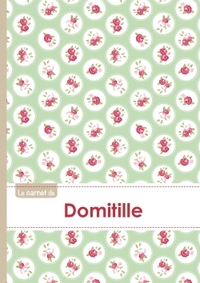 Le carnet de Domitille - Lignes, 96p, A5 - Roses Tea time