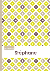 Le carnet de Stéphane - Lignes, 96p, A5 - Carré Poussin Gris Taupe
