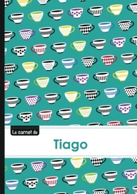 CARNET TIAGO LIGNES,96P,A5 COFFEECUPS