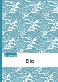 Le carnet d'Ella - Lignes, 96p, A5 - Vague Japonaise