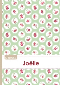 Le carnet de Joëlle - Lignes, 96p, A5 - Roses Tea time