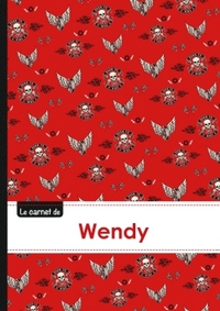 CARNET WENDY LIGNES,96P,A5 BIKERS