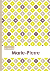 Le carnet de Marie-Pierre - Lignes, 96p, A5 - Carré Poussin Gris Taupe