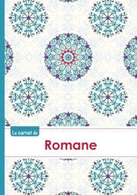 CARNET ROMANE LIGNES,96P,A5 ROSACESORIENTALES
