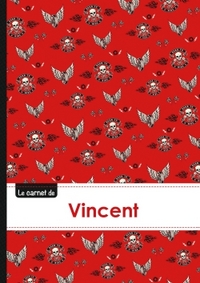 CARNET VINCENT LIGNES,96P,A5 BIKERS