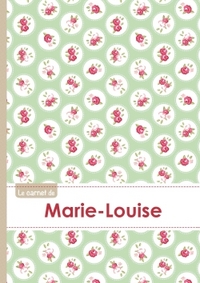 Le carnet de Marie-Louise - Lignes, 96p, A5 - Roses Tea time