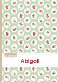 Le carnet d'Abigail - Lignes, 96p, A5 - Roses Tea time