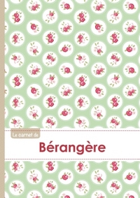 Le carnet de Bérangère - Lignes, 96p, A5 - Roses Tea time