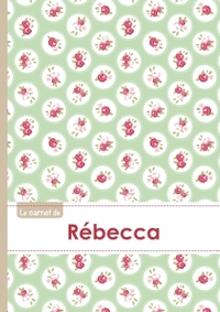 CARNET REBECCA LIGNES,96P,A5 ROSESTEATIME