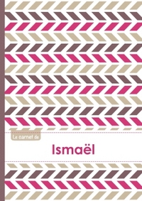 Le carnet d'Ismaël - Lignes, 96p, A5 - Motifs Violet Gris Taupe
