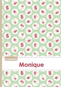 CARNET MONIQUE LIGNES,96P,A5 ROSESTEATIME