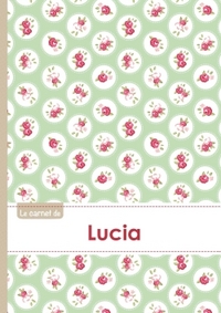 Le carnet de Lucia - Lignes, 96p, A5 - Roses Tea time