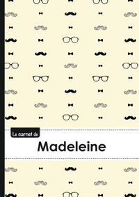 Le carnet de Madeleine - Lignes, 96p, A5 - Moustache Hispter