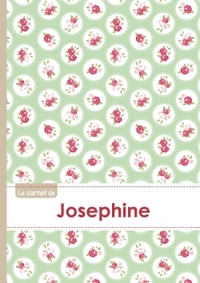 Le carnet de Josephine - Lignes, 96p, A5 - Roses Tea time