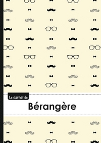 Le carnet de Bérangère - Lignes, 96p, A5 - Moustache Hispter