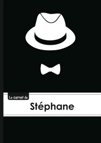 Le carnet de Stéphane - Lignes, 96p, A5 - Chapeau et N ud papillon