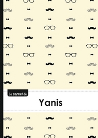 CARNET YANIS LIGNES,96P,A5 MOUSTACHEHISPTER
