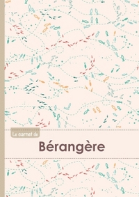 Le carnet de Bérangère - Lignes, 96p, A5 - Poissons