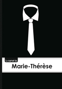 CARNET MARIE THERESE LIGNES,96P,A5 CRAVATE