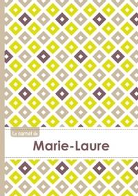 Le carnet de Marie-Laure - Lignes, 96p, A5 - Carré Poussin Gris Taupe