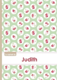 Le carnet de Judith - Lignes, 96p, A5 - Roses Tea time