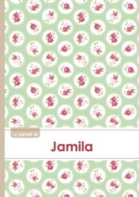 Le carnet de Jamila - Lignes, 96p, A5 - Roses Tea time