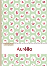 Le carnet d'Aurélia - Lignes, 96p, A5 - Roses Tea time