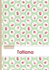 CARNET TATIANA LIGNES,96P,A5 ROSESTEATIME
