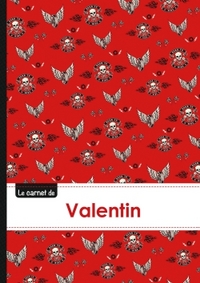 CARNET VALENTIN LIGNES,96P,A5 BIKERS