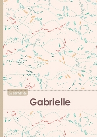 Le carnet de Gabrielle - Lignes, 96p, A5 - Poissons
